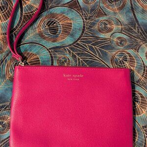 Kate Spade Keaton Pink Wristlet